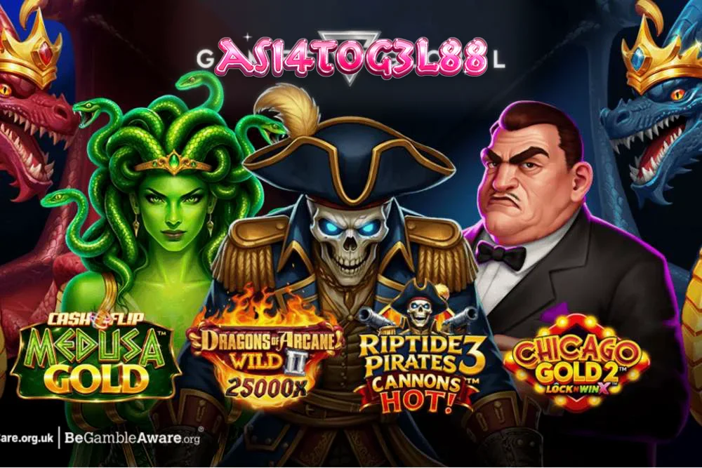 Tampilan visual dari seri slot Riptide Pirates 3